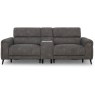Carlo 3 Seater Power Recliner Sofa with Console, Speakers, Power Headrests & Heat Carlo 3 Seater Power Recliner Sofa with Console, Speakers, Power Headrests & Heat