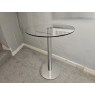 HELSINKI 70cm Round Glass Topped Table