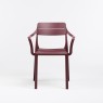 Nardi Cassia Outdoor Dining Armchair- Borgogna