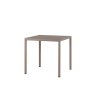 Nardi Piave 80cm Square Side Table in Tortora
