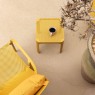 Nardi Net Small Side Table in Senape