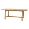 Gallery Direct Round Ext Dning Table Natural