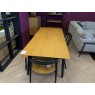 Monza Medium Extending Table + 2 Como Chairs + 2 Dining Chairs + Bench Monza Medium Extending Table + 2 Como Chairs + 2 Dining Chairs + Bench