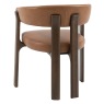 Onda Dining Chair- Brown Leather Onda Dining Chair- Brown Leather