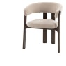 Gallery Direct Onda Dining Chair- Natural Fabric Gallery Direct Onda Dining Chair- Natural Fabric