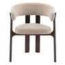 Gallery Direct Onda Dining Chair- Natural Fabric Gallery Direct Onda Dining Chair- Natural Fabric