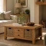 Brenton Coffee Table With Basket Brenton Coffee Table With Basket