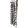 Lattice Wall Decor Mirror Brass Finish Lattice Wall Decor Mirror Brass Finish