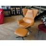 Stilo Leather Chair & Stool