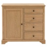 Gallery Direct Malvern 1 Door 4 Drawer Sideboard