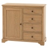 Gallery Direct Malvern 1 Door 4 Drawer Sideboard Gallery Direct Malvern 1 Door 4 Drawer Sideboard
