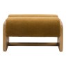 Gallery Direct Marco Footstool - Golden Gallery Direct Marco Footstool - Golden