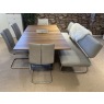 VENJAKOB-- PIAZZA 1.9M EXTENDABLE DINING TABLE WITH 100CM LEAF VENJAKOB-- PIAZZA 1.9M EXTENDABLE DINING TABLE WITH 100CM LEAF