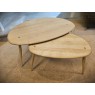 Ercol Originals Pebble Coffee Nest Of Tables Ercol Originals Pebble Coffee Nest Of Tables