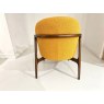 Allegra Chair in Ochre Fabric Allegra Chair in Ochre Fabric