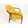 Allegra Chair in Ochre Fabric Allegra Chair in Ochre Fabric