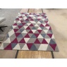 HONEYCOMB RASPBERRY RUG 160X230cm