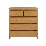 Charlston Bedroom 2 + 3 Drawer Chest Charlston Bedroom 2 + 3 Drawer Chest