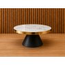 Odin Faux Marble Coffee Table 80cm Odin Faux Marble Coffee Table 80cm