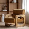 Gallery Direct Marco Armchair- Golden Gallery Direct Marco Armchair- Golden