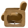 Gallery Direct Marco Armchair- Golden Gallery Direct Marco Armchair- Golden