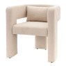 Gallery Direct Arezzo Armchair Taupe Gallery Direct Arezzo Armchair Taupe