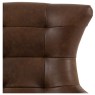 Gallery Direct Brown Leather Swivel Chair Gallery Direct Brown Leather Swivel Chair