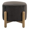 Tindon Alaska Graphite Footstool Tindon Alaska Graphite Footstool
