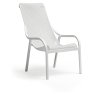 Nardi Net White Side Table & 2 White Lounge Chairs Nardi Net White Side Table & 2 White Lounge Chairs