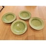 Set of 4 Green Soup Bowls