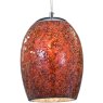 Red Crackle Glass Ceiling Light Red Crackle Glass Ceiling Light