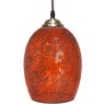 Red Crackle Glass Ceiling Light Red Crackle Glass Ceiling Light