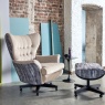 The Sixty Two Swivel Chair & Footstool The Sixty Two Swivel Chair & Footstool