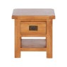 Fairfax Oak Lamp Table with Drawer