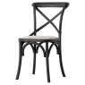 Gallery Direct Black Linen Chair Gallery Direct Black Linen Chair