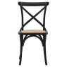 Gallery Direct Cafe Black Rattan Chair Gallery Direct Cafe Black Rattan Chair