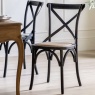 Gallery Direct Cafe Black Rattan Chair