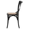 Gallery Direct Cafe Black Rattan Chair Gallery Direct Cafe Black Rattan Chair