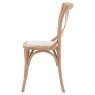 Gallery Direct Cafe Chair, Washed Oak Gallery Direct Cafe Chair, Washed Oak