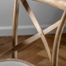 Gallery Direct Cafe Chair, Washed Oak Gallery Direct Cafe Chair, Washed Oak