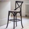 Gallery Direct Cafe Black Barstool Gallery Direct Cafe Black Barstool