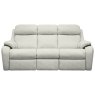 G Plan Kingsbury 3 Seater Power Recliner Sofa with Headrest and Lumbar QS G Plan Kingsbury 3 Seater Power Recliner Sofa with Headrest and Lumbar QS