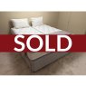 VI SPRING HERALD SUPERB 6'0" ZIP & LINK DIVAN SET WITH PLYMOURH BASE, SOFT/MEDIUM TENSION