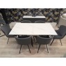 Amine, Extending Dining Table plus 6x Chairs Amine, Extending Dining Table plus 6x Chairs