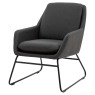 Gallery Direct Funton Armchair, Charcoal Gallery Direct Funton Armchair, Charcoal