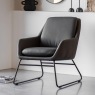 Gallery Direct Funton Armchair, Charcoal Gallery Direct Funton Armchair, Charcoal