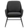 Gallery Direct Funton Armchair, Charcoal Gallery Direct Funton Armchair, Charcoal