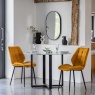Gallery Direct Manford Dining Chair, Saffron Gallery Direct Manford Dining Chair, Saffron