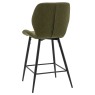 Gallery Direct Manford Barstool, Bottle Green Gallery Direct Manford Barstool, Bottle Green