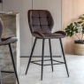 Gallery Direct Manford Barstool, Brown